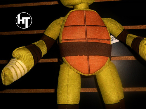 Imagen 4 de 7 de Tortugas Ninja, Michelangelo, Peluche, Original, 15 Pulgadas