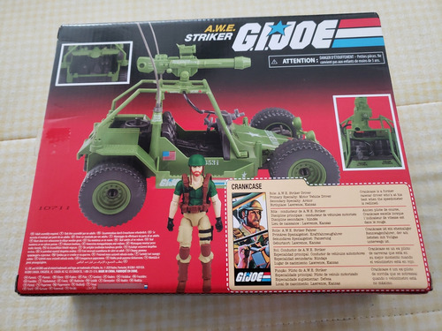 Gi Joe A.w.e. Striker Caja Original (Usado)