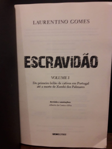 Imagem 2 de 4 de Laurentino Gomes - Escravidão