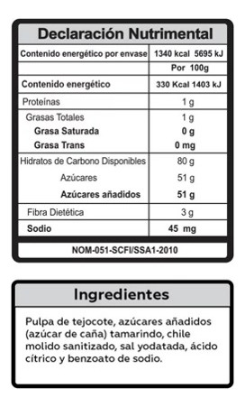 Churro Loko Caja Con 30 Bolsas De 400 Gr Dulce De Tamarindo