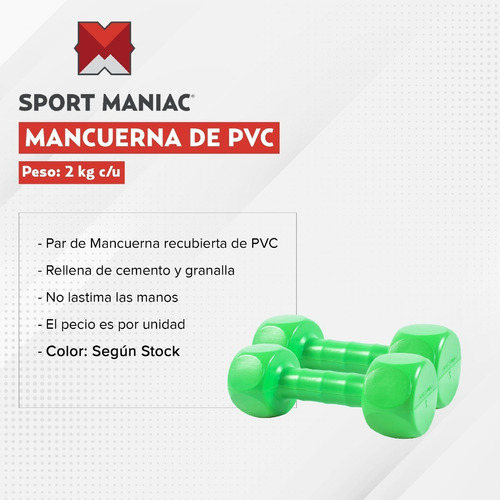 Imagen 4 de 6 de Entrenamiento Colchoneta + 2 Pesas 2 Kg + 2 Tobilleras 1 Kg