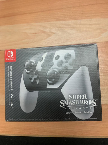 Control joystick inalámbrico Nintendo Switch Pro Controller Japon super smash bros ultimate edition
