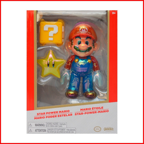 Super Mario Power Poder Estelar World Of Nintendo Jakks