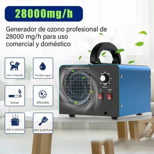 Generador De Ozono Purificador De Aire Uso Comericial Industrial Domestico  2023