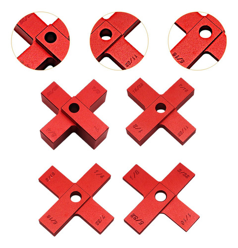 Juego De Bloques Patrón De 4 Piezas, Herramientas De
