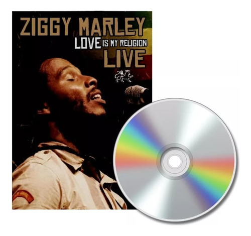 Ziggy Marley Love Is My Religion Live Dvd Nuevo En Stock