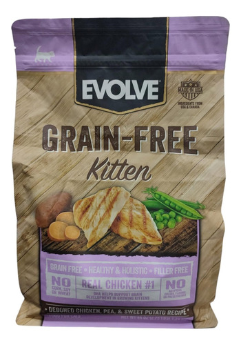 Evolve Cat Grain Free Kitten 