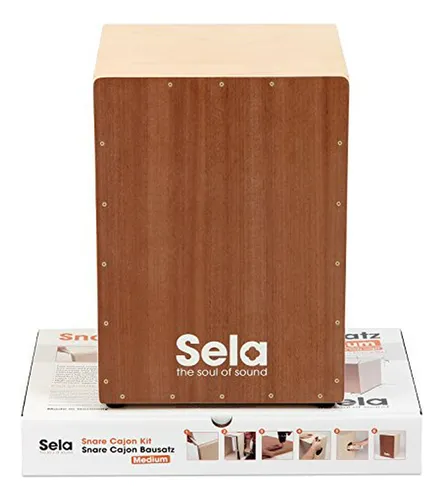 Kit Cajón Sela Se 018 Mediano Con Instrucciones Y Cd De Audi