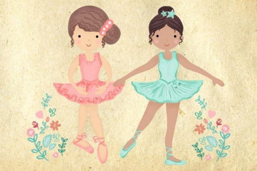 Kit Imágenes Digitales Bailarinas 1805575