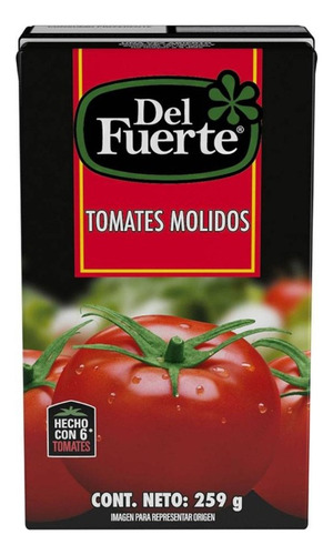 2 Pza Tomates Molidos Del Fuerte 259 G