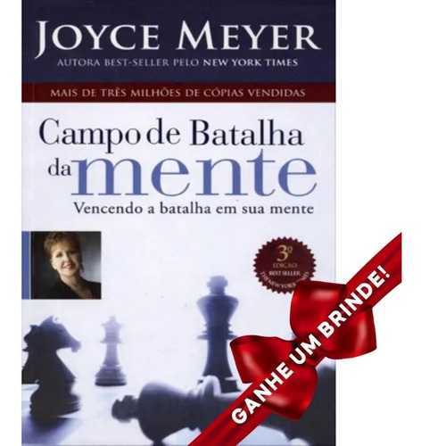 Livro Campo De Batalha Da Mente | Joyce Meyer | Frete Grátis