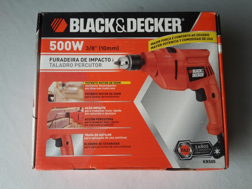 Taladro Black & Decker De 3/8 500w