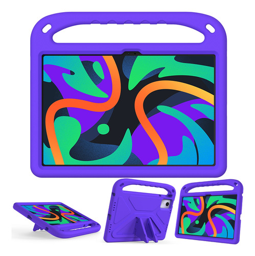 Funda Eva Morada Para Lenovo Tab P12/xiaoxin Pad Pro 12.7