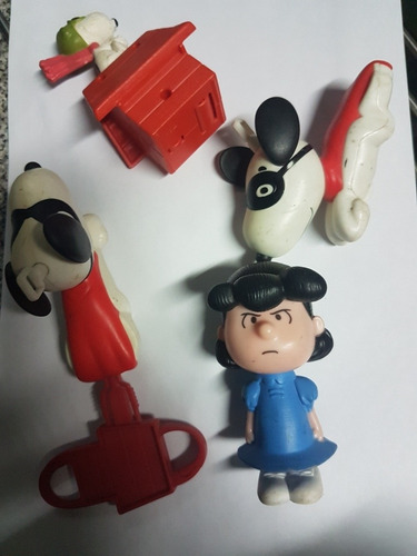 Muñequitos Mc Donalds Lote Por 4 Snoopy