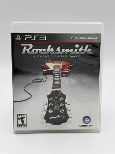 Jogo Rocksmith Ps3 Midia Fisica Original Precisa Guitarra (Usado)