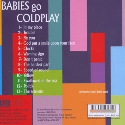 Babies Go Coldplay Cd Musical