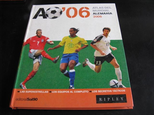 Mercurio Peruano: Libro Atlas Mundial Futbol  2006 L65