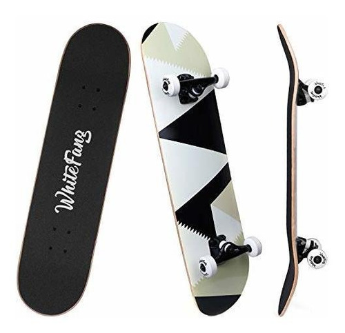 Patinetas Whitefang Para Principiantes, Patineta Completa 31