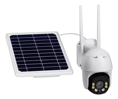 Cámara 4G Con Tarjeta Sim Ptz Domo 360° + Panel Solar Exterior Zeylink