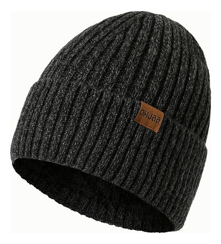 Gorro For Frío Invierno Unisex Tejido Lana .