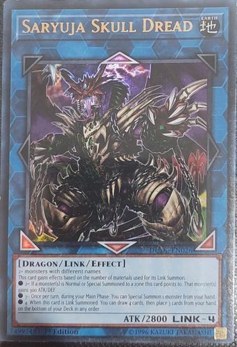 Yugioh! Saryuja Skull Dread - Dude (Usado)