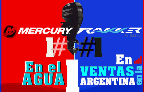 Imagen 12 de 17 de Motores De Lancha Mercury 75 Hp Elpto 2 Stroke