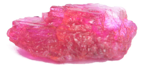 Piedra De Rubí Rojo Crudo 10.00 Ct Certificada Áspero Natura