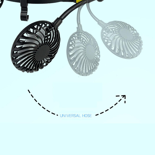 D Accesorios De Casco De Seguridad Portátil Ventilador