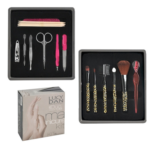 Set De Maquillaje Y Manicuria Duo