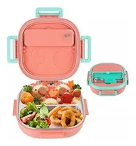 Comprar Tupper Lunchera Vianda Conservadora Con 3 Divisiones Cuchara