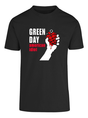 Playera Green Day-america Idiot