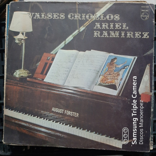 Vinilo Ariel Ramirez Valses Criollos F4