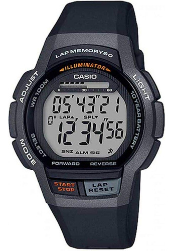 Casio Ws-1000h-1a Lap Memoria Digital Mens Niños Ver Svzx6