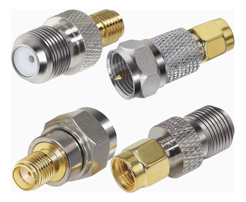 Kit De Conector Coaxial Tipo Sma A F F F A Sma Macho A Hembr