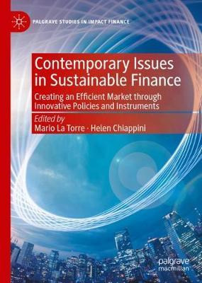 Libro Contemporary Issues In Sustainable Finance : Creati...