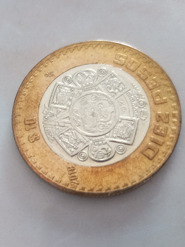 Moneda De 10 Pesos 2018 