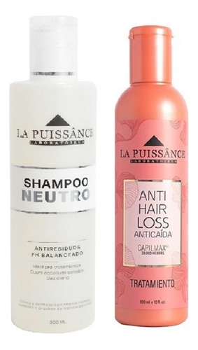 Tratamiento Hair Loss La Puissance 300ml + Shampoo Neutro