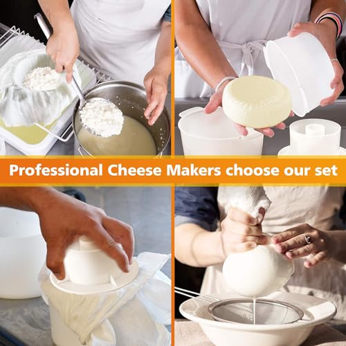 Kit Para Hacer Queso Con Molde Para Hacer Queso, 2 Piezas