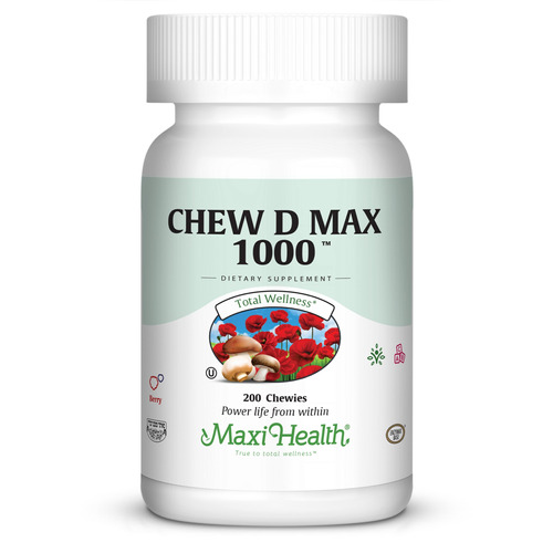 Maxi De La Salud Masticar D Max 1000 Tabletas Masticables