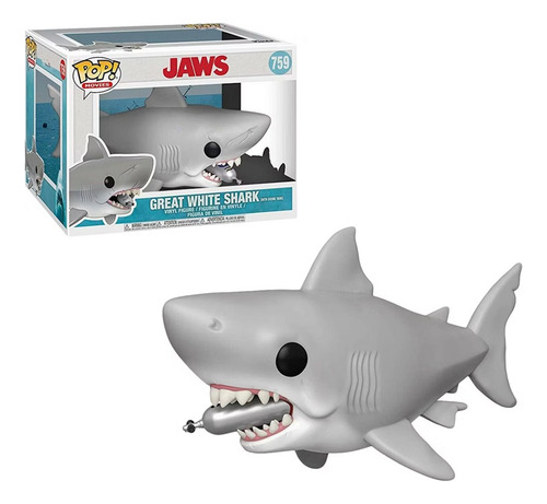 Funko Pop Jaws - Gran Tiburon Blanco 6 Pulgadas #759