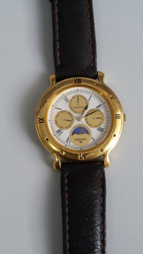 Relogio Seiko Vintage (modelo Fases Da Lua)