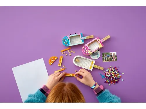 Lego Dots 41956, marco para fotos y brazalete con forma de helado