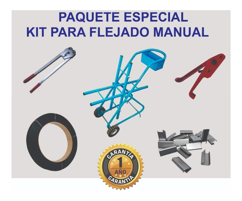 Paquete Kit Para Flejado Manual