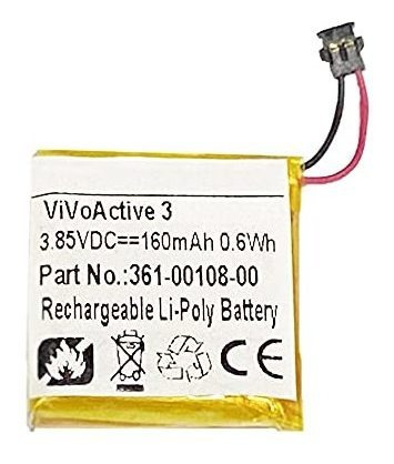 Bateria Para Garmin Vivoactive 3 Gps 160mah 361-00108-00