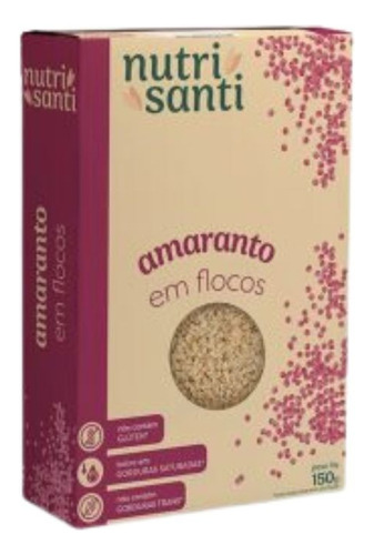 Amaranto Em Flocos 150g Nutrisanti