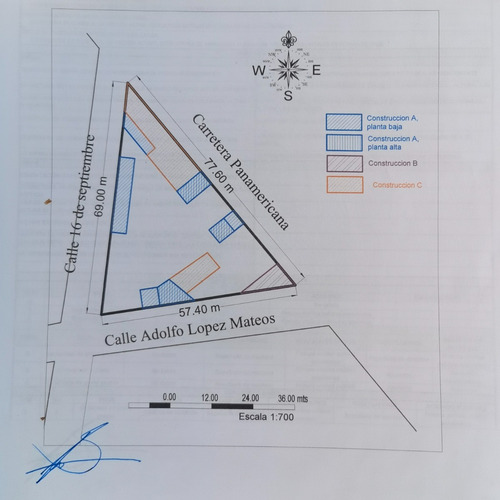 Terreno Rectangular De 1,914 M2, Con 1,051 M2 De Construcción, Ubicado Con Frente De 77.6 Ml A La Carretera Federal 45d Celaya - Querétaro, Km 33, Apaseo El Alto, Gto.