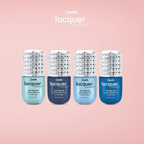 Gel Para Uñas Lacquer Evolution 1 Paso 8ml Tonos Especiales Color Navale