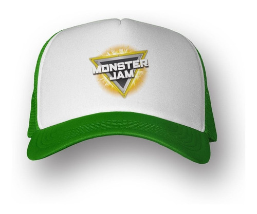 Gorra Monster Jam Camiones Crash Combate M1