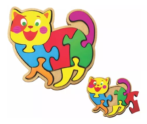 Desenho de quebra-cabeça colorido pintado e colorido por Gatodafe o dia 20  de Novembro do 2012