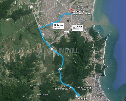 Imagem 2 de 3 de Ampla Área Ou Terreno Com 50.000m² De Frente Para A Br-101 Em Camboriú E Balneário Camboriú/sc - 4098_1